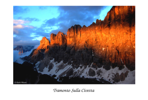 Tramonto Sulla Civetta